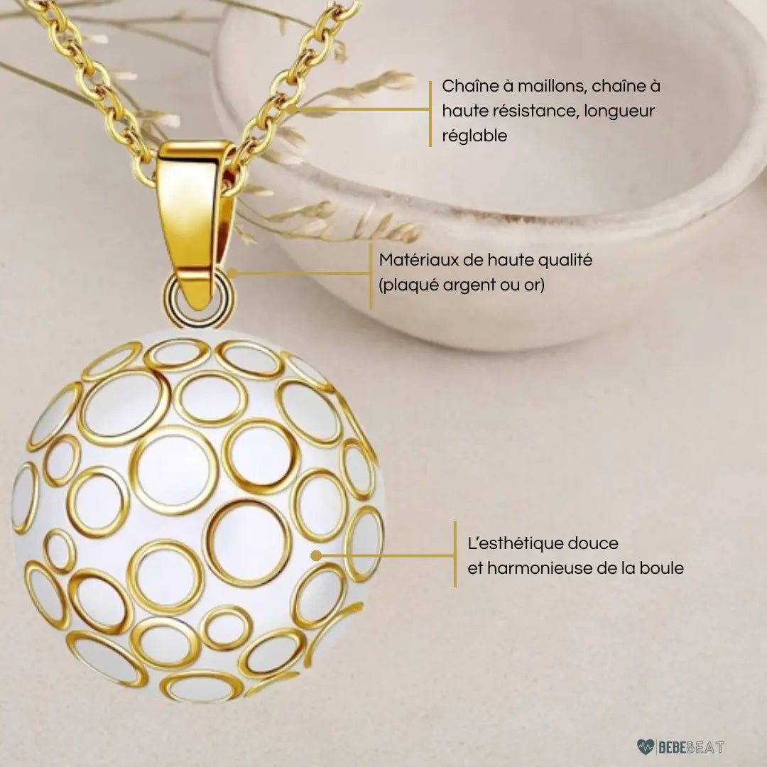 Bola de Grossesse BébéBeat – n°1 en lithothérapie ! BébéBeat